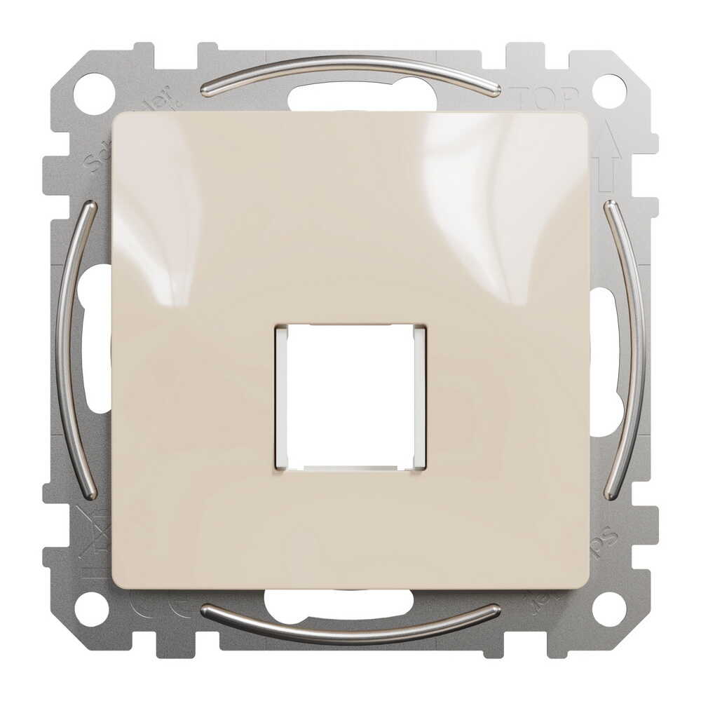 Центральна плата Schneider Sedna Design бежева 1-на Keystone ( SDD112421 )